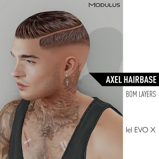 Second Life Marketplace Modulus Axel Hair Base Evo X Fat Pack